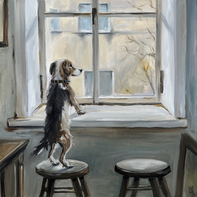 Painting for sale online - Faithful friend
