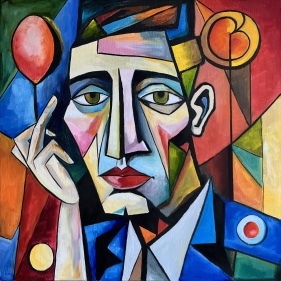 Painting for sale online - Hooligan