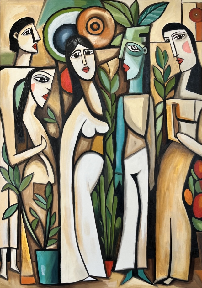 Painting for sale online - People 