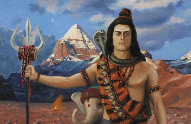 Painting for sale online - MAHADEV