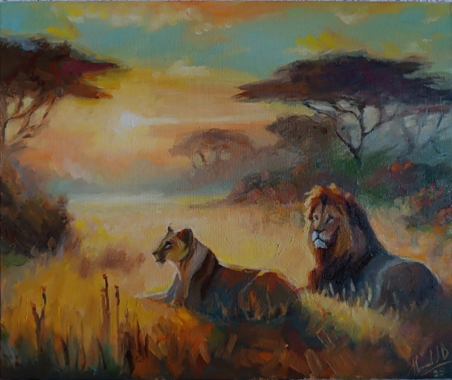 Painting for sale online - Savannah