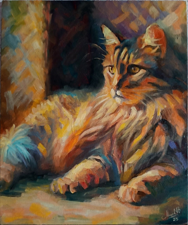 Painting for sale online - By the window