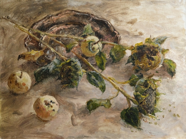 Painting for sale online - The Quiet After Bloom