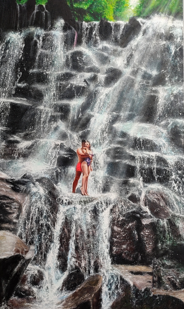 Painting for sale online - Tropical Shower: Harmony of the Senses