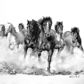 Painting for sale online - Free Wind