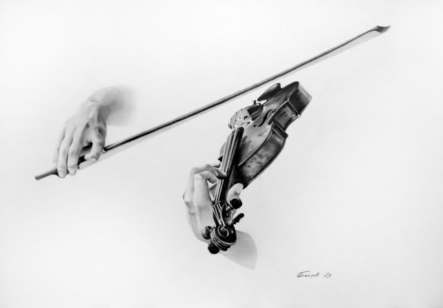 Painting for sale online - Standing by Saigon, I look up at the sky...