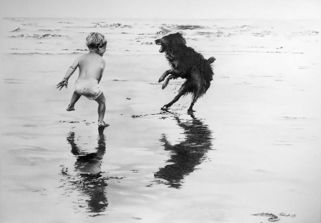 Painting for sale online - Friends 