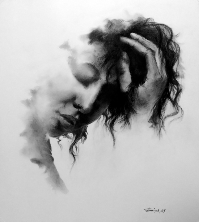 Painting for sale online - Echoes of the Night