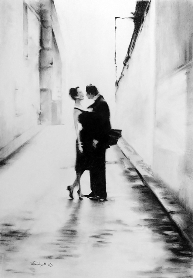 Painting for sale online - The veil of time