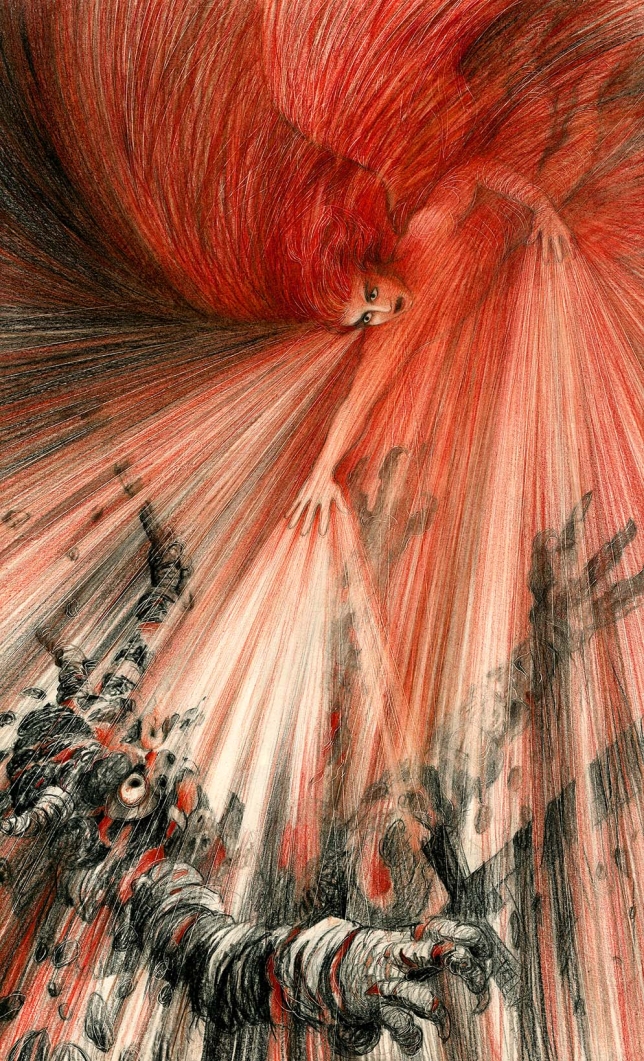 Painting for sale online - ARCHANGEL MICHAEL: THE LAST BATTLE