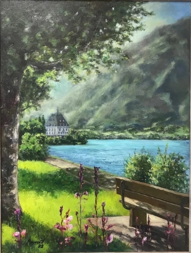 Painting for sale online - Italian afternoon