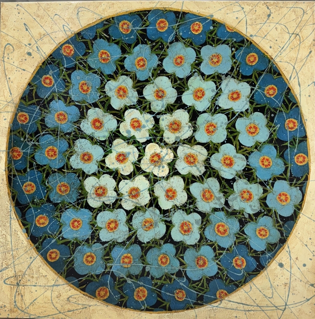 Painting for sale online - Flower circle