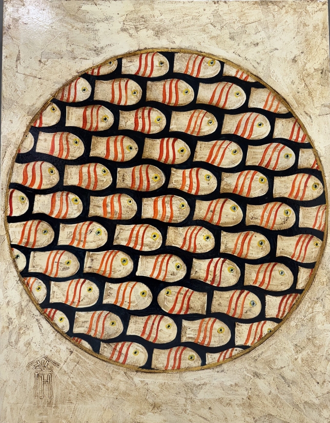 Painting for sale online - Against the current