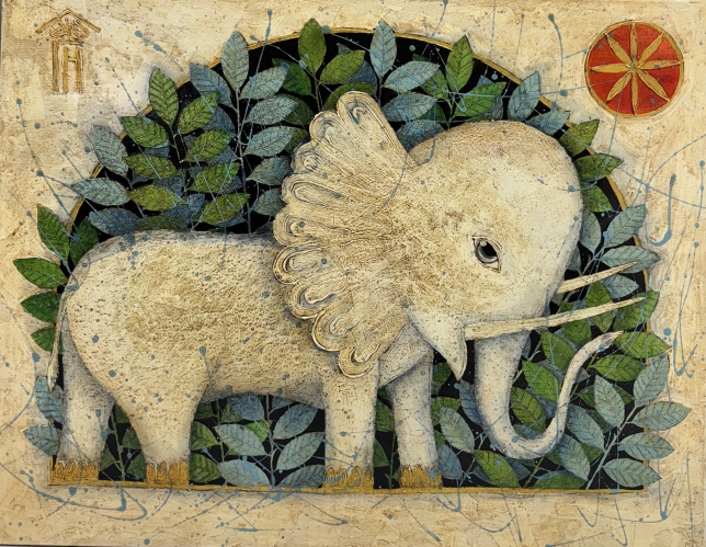 Painting for sale online - Elephant