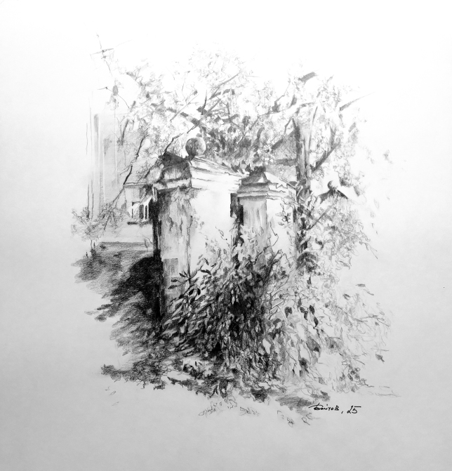 Painting for sale online - Yellow house  My city