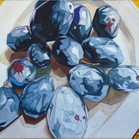 Painting for sale online - Plums