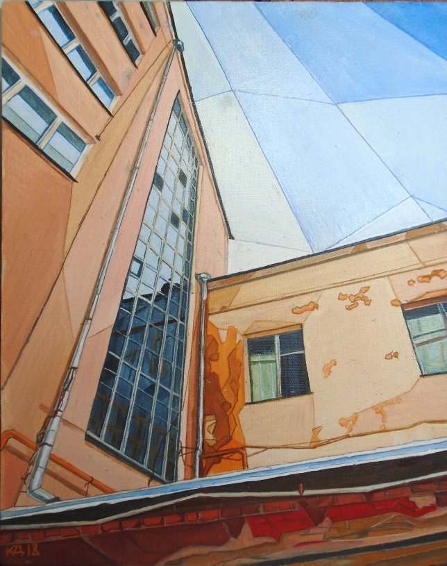 Painting for sale online - The Backyards of Constructivism
