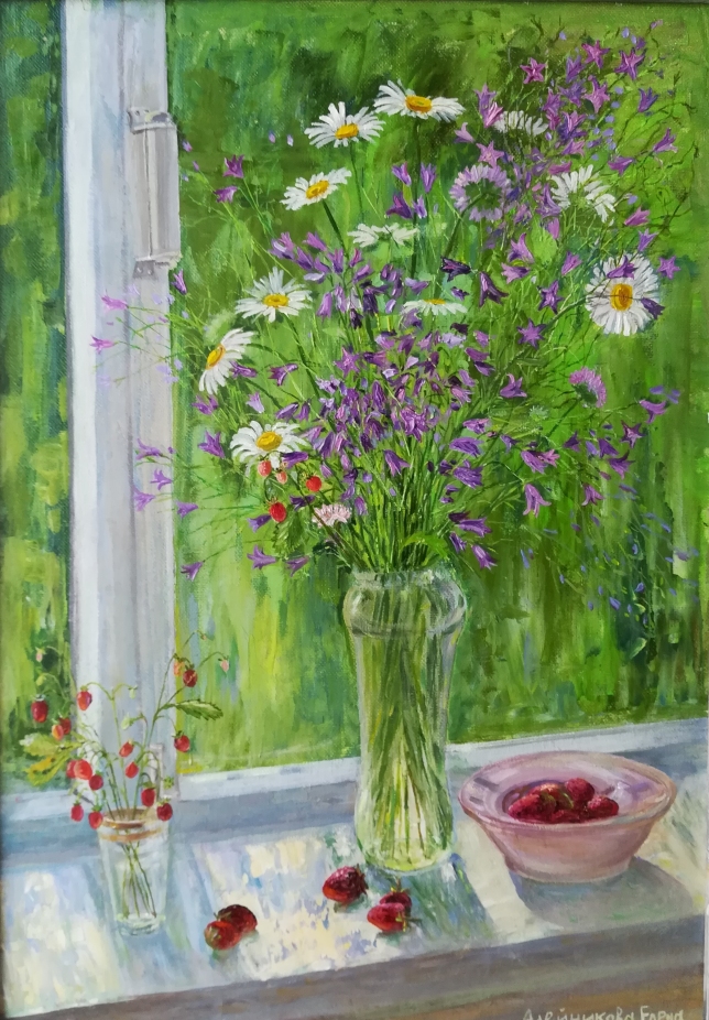 Painting for sale online - Bells and strawberries