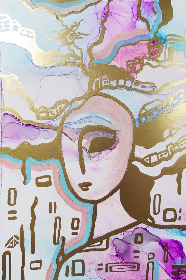 Painting for sale online - Memories II 