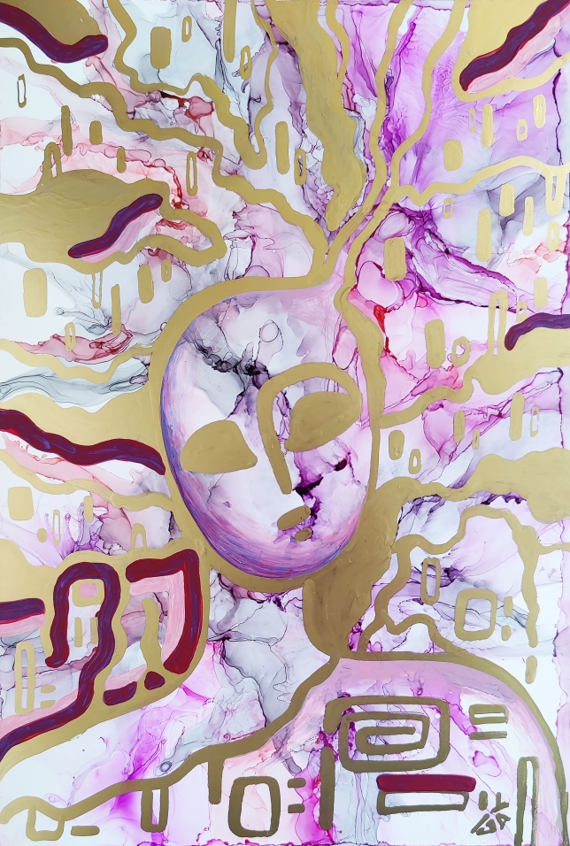 Painting for sale online - Memories VI