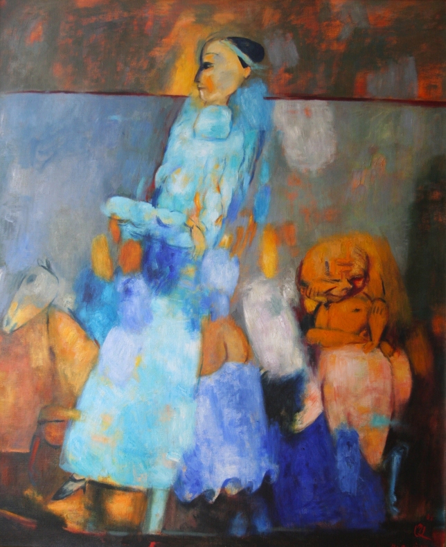 Painting for sale online - Carousel