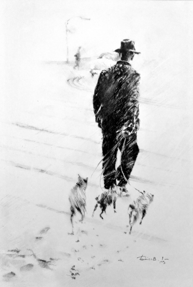 Painting for sale online - Where are we going?