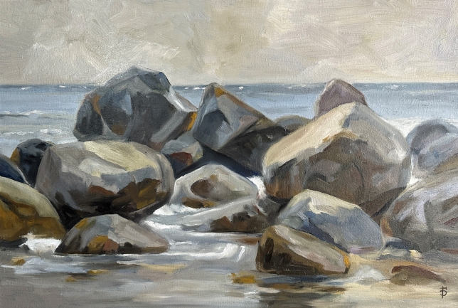 Painting for sale online - Dialogue with the Sea