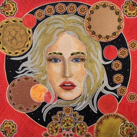 Painting for sale online - Cosmic girl ala Rus