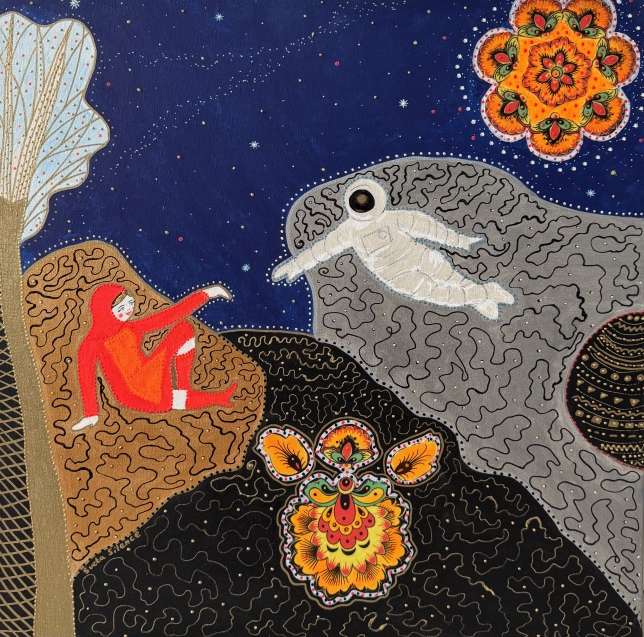 Painting for sale online - Oh, girls! The most important thing is trust!