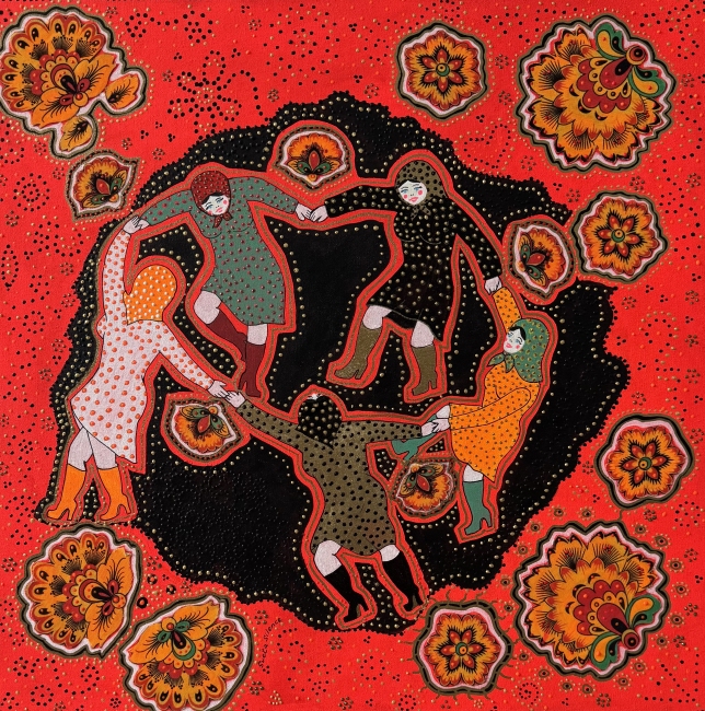 Painting for sale online - Oh, girls! I hope we dont start dancing!