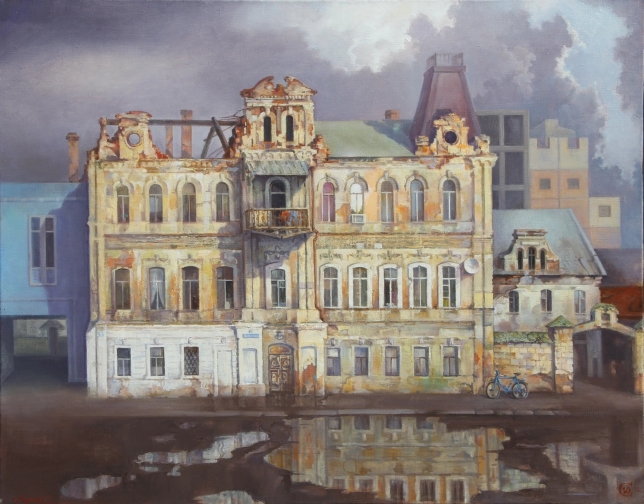 Painting for sale online - House in the Embankment