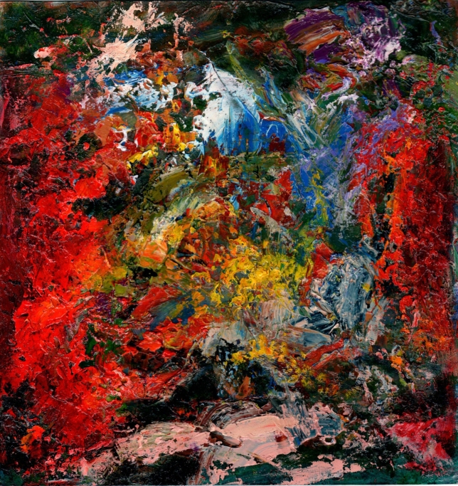 Painting for sale online - Everything Quieted Down and Regained Its Appearance 