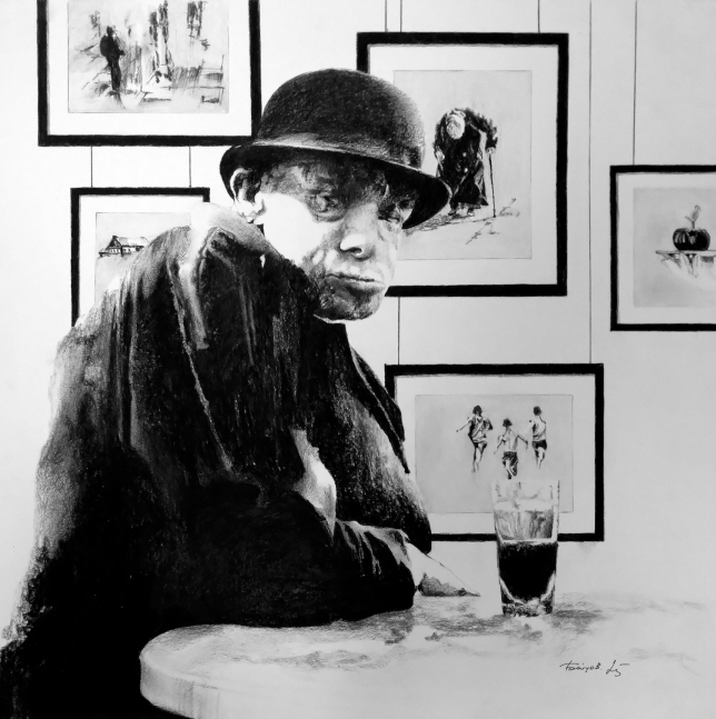 Painting for sale online - Oh! Vernissage Triptych Part 1 - Sentence