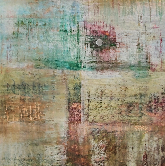 Painting for sale online - Sun in the ice