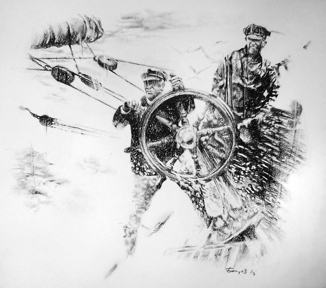 Painting for sale online - Storm