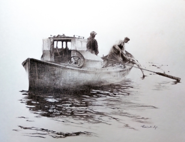 Painting for sale online - Fishermen