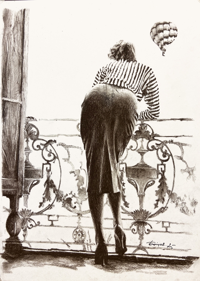 Painting for sale online - Aeronauts