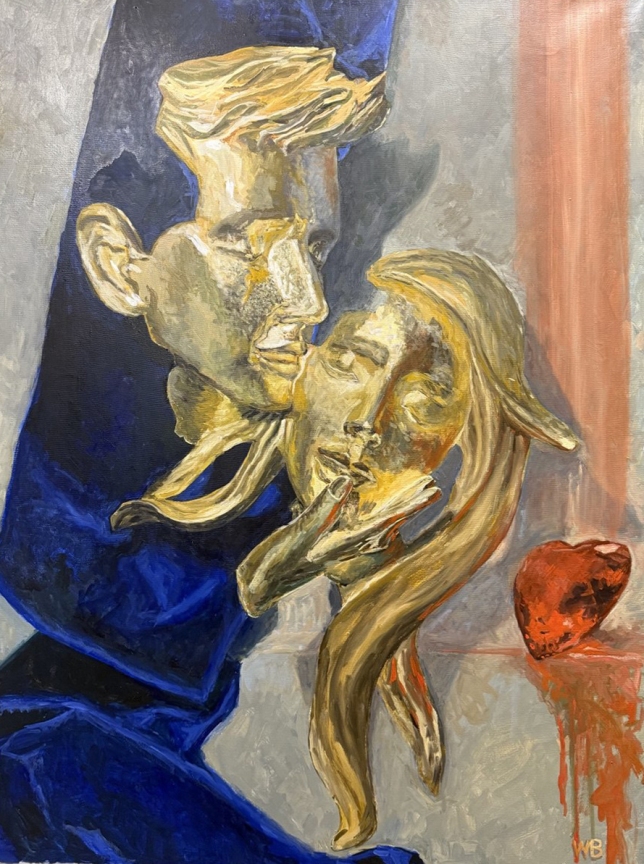 Painting for sale online - Ruby