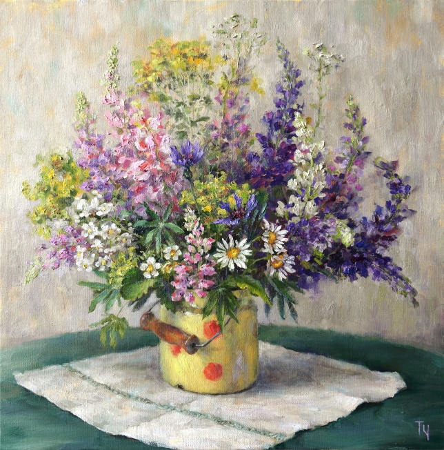 Painting for sale online - Bouquet from a walk