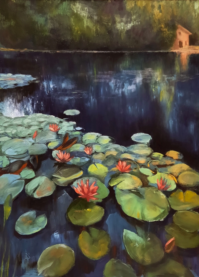 Painting for sale online - Still waters run deep