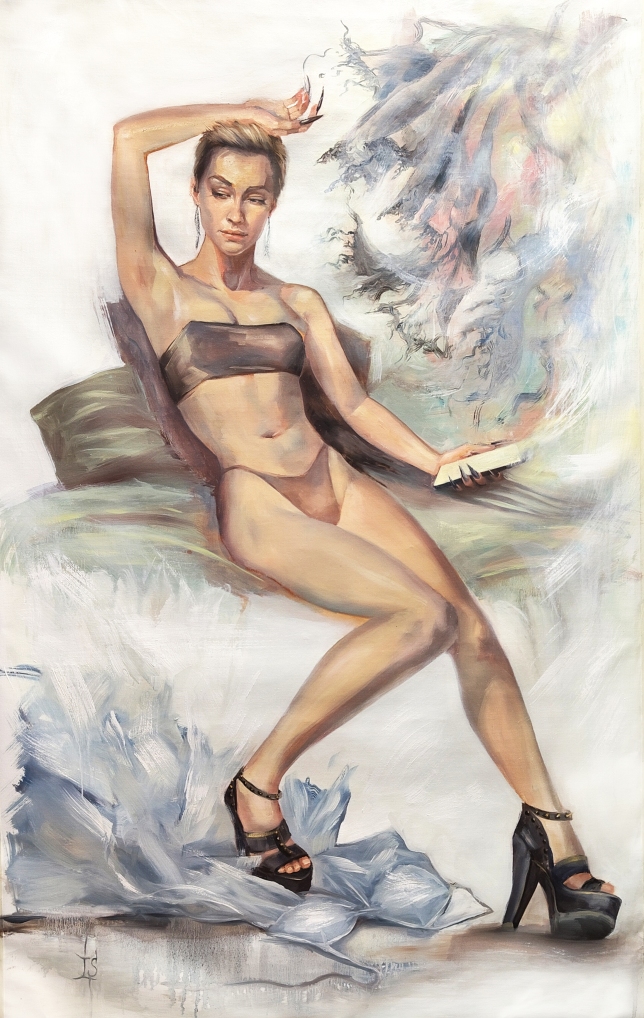 Painting for sale online - The Queens New Dress