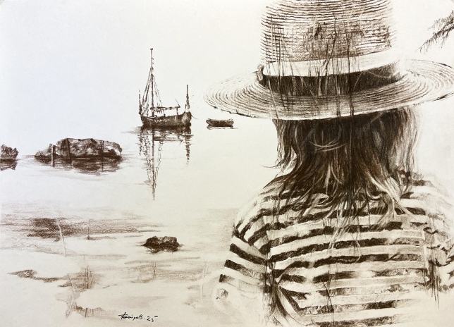 Painting for sale online - His Ships