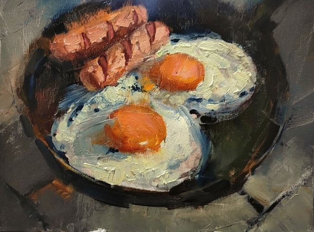 Painting for sale online - Breakfast