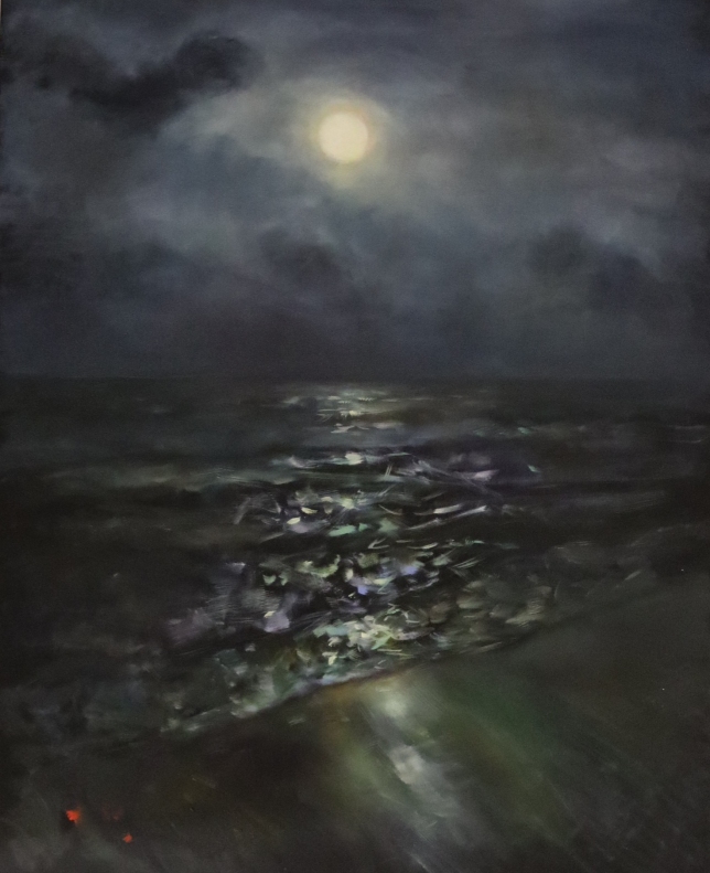 Painting for sale online - Night sea