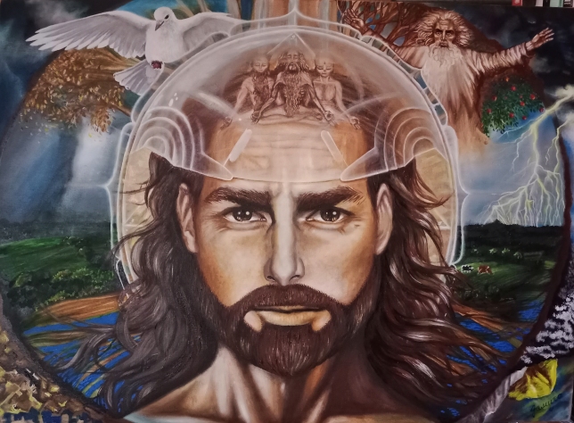 Painting for sale online - Three Threads