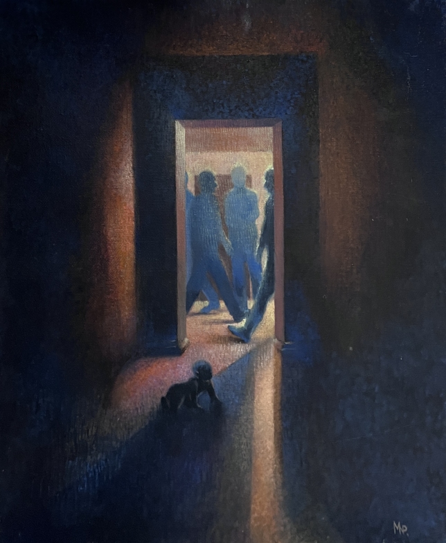 Painting for sale online - Danger