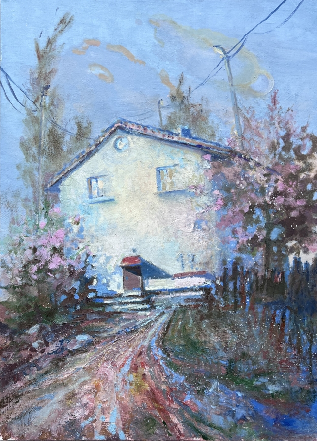 Painting for sale online - Its getting warmer 3