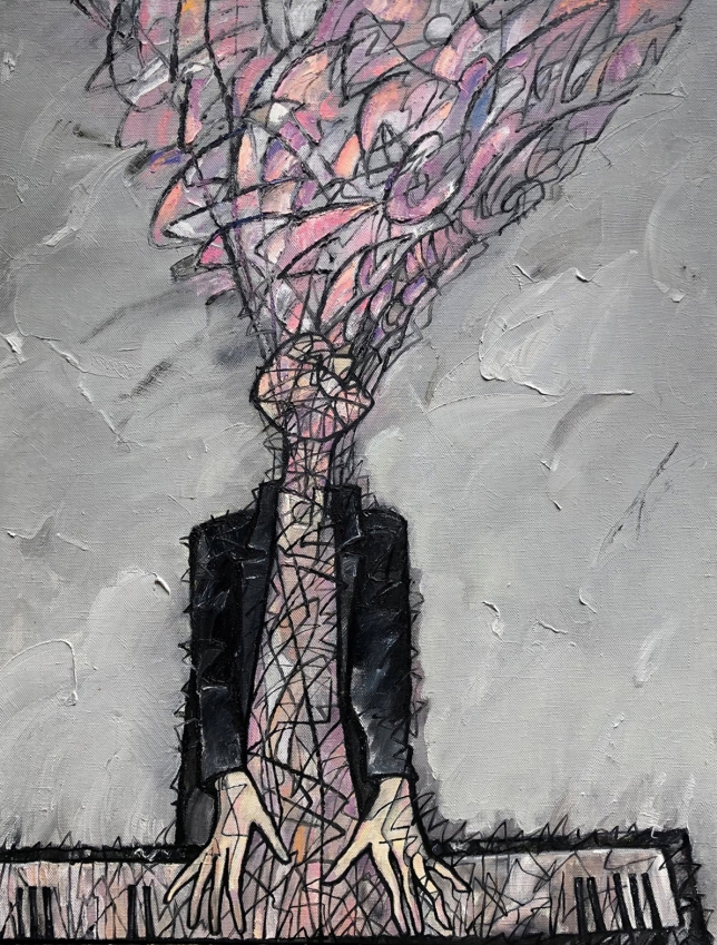 Painting for sale online - Jazzman