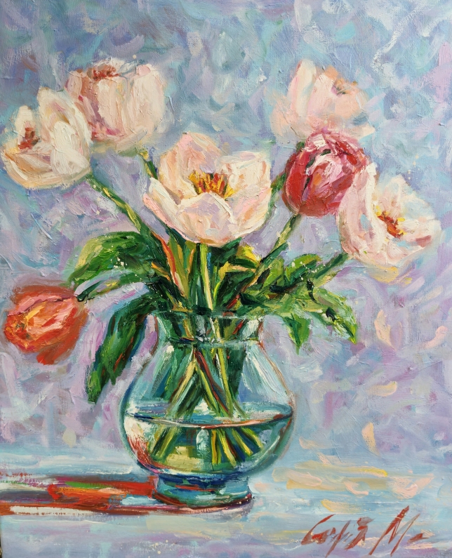 Painting for sale online - Tulips 