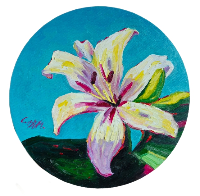 Painting for sale online - Lily 
